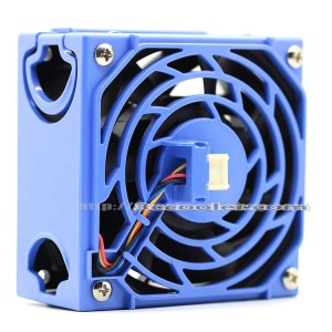 Delta 8CM 8038 FFB0812EHE DC12V 1.35A 4 Wires 4 Pins PWM Server Case Fan with blue bracket