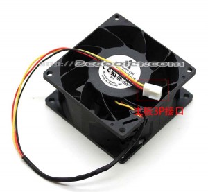 Delta 8CM 8038 FFB0812UHE 12V 1.8A 3 Wires 3 Pins Case Fan