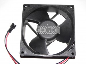 Delta 9032 9CM EFB0924SHF -5Q10 24V 0.38A 2 Wires 2 Pins Inverter Fan