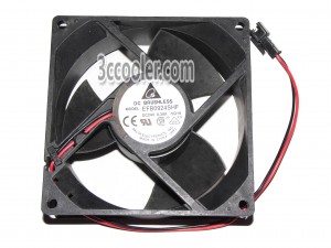 Delta 9032 9CM EFB0924SHF -5Q10 24V 0.38A 2 Wires 2 Pins Inverter Fan