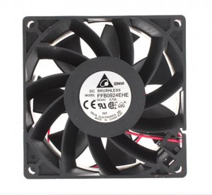 Delta 9038 9CM FFB0924EHE 24V 0.75A 2 Wires Cooler Fan