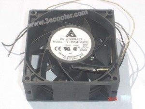 Delta 9038 9CM PFB0948GHE 48V 0.42A 3 wires Cooler Fan