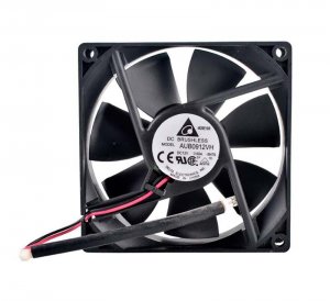Delta 90mm AUB0912VH 12V 0.60A 2 Wires 2 Pins Cooling Fan 90x25mm
