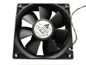 Delta 9225 9CM AUB0912VH 12V 0.6A 4 Wire Cooler Fan
