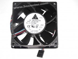 Delta 9238 9CM AFC0912DE 12V 2.5A P2780 4 Wires Cooler Fan