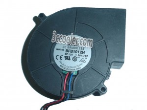 Delta 9733 10CM BFB1012H F00 12V 1.2A 3 Wires 3 Pins Centrifugal Blower Fan