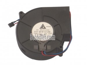Delta 97x33mm BFB1012M 12V 0.85A 3 Wires 3 Pins Case Fan Server Cooler