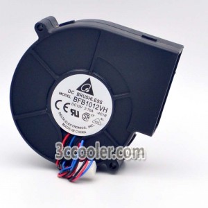 Delta 9733 BFB1012VH DC Blower centrifugal Fan with 12V 2.7A 3 Wires 3 Pins