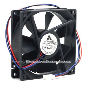Delta 9CM 9025 AFB0912VH  FOO DC12V 0.6A 3 Wires 3 Pins Case Fan
