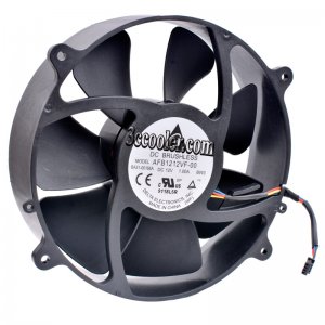 Circular 700C6A CPU Cooling AFB1212VF-00 12V 1.0A 4 Wires 4 Pins
