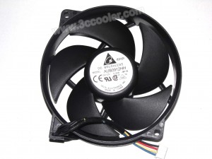 Delta 9225 9CM AUB0912HH -SP15/9F15 12V 0.4A  4 Wires Circular Cooler fan