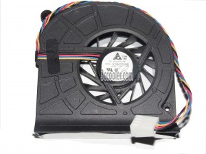 Delta KDB0705HB BX43 BASA0819R5U Wistron23.10393.031 5V 0.4A 4 Wires 4 Pins Blower For notebook laptop CPU