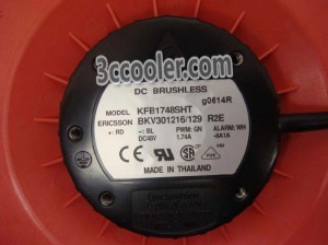 Delta 175mm KFB1748SHT 48V 1.74A DC Circular Cooler For Ericsson BKV301216/129 R2E