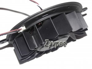 Delta KSB1012HE 9E97 12V 1.3A 3 Wires 3 Pins Circular Cooling Fan