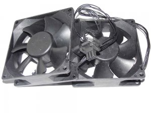 2Pcs of group Delta 8025 8CM QFR0812SH 468774-001 HP 12V 0.5A 4 Wires Cooler fan