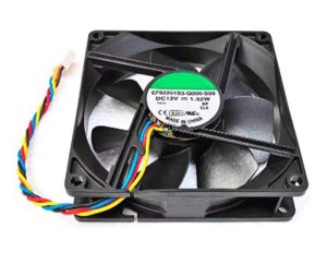 92mm EF92251S3-Q000-S99 9cm 12V 1.32W 4Wire Cooling Fan 92x92x25mm