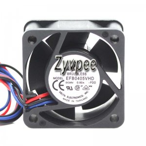 Delta 4020 4CM EFB0405VHD R00 5V 0.5A 3 Wires Cooler fan