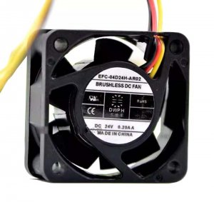 40MM 4020 EFC-04D24H-AR02 24V 0.20A 3 Wires 3 Pins 4CM Inverter Cooling