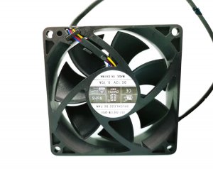 80MM 8025 EFC-08E12W-GP01 DC12V 0.7A 4 Wires 4 Pins PWM 8CM Cooling Fan