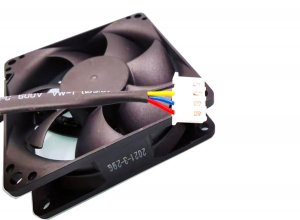 80MM 8025 EFC-08E12W-GP01 DC12V 0.7A 4 Wires 4 Pins PWM 8CM Cooling Fan