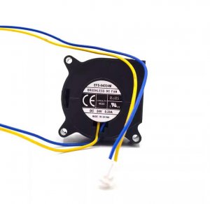 Zyvpee 40mm EFS-04D24M 24V 0.20A 2 Wires 4CM Slient Turbine Cooling Fan 40x20mm
