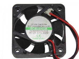 EVERCOOL 40*10mm 4CM EC4010M12S 12V 0.07A 0.84W 2 wires 2 pins Case Fan Router Switch Cooler
