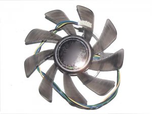 EVERFLOW T129215SU 12V 0.5A 4 wires 4 pins VGA Fan INNOVISION GTX460 UNIKA GTX460 DDR5 graphics card cooler
