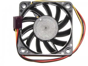 EVERFLOW 60*10mm 6CM R126010BU 12V 0.35A 3 wires 3 pins Case Fan cpu cooler