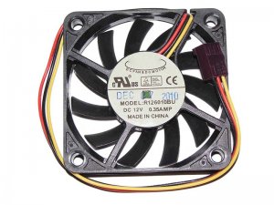 EVERFLOW 60*10mm 6CM R126010BU 12V 0.35A 3 wires 3 pins Case Fan cpu cooler