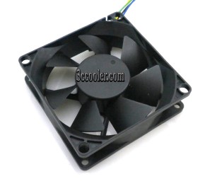 EVERFLOW 80*25mm 8CM F128025DU 12V 0.4A 4 wires 4 pins Case Fan cpu cooler