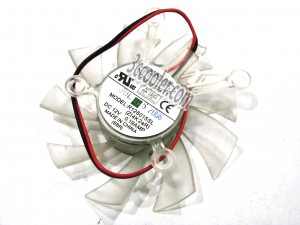 EVERFLOW R128015SL (ZI4K2aR) 12V 0.19A 2 Wires 4 Mounting-hole Frameless VGA Fan