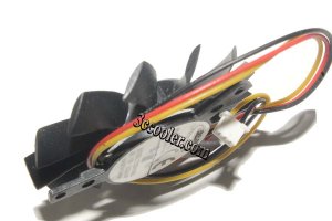 EVERFLOW T125010BU AI260aR 12V 0.32A 6500RPM 3Wire Video Fan