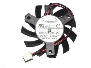 EVERFLOW T126010DL 12V 0.1A 2Wire Video Fan