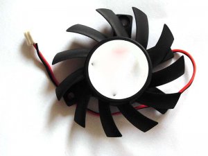 EVERFLOW 6CM T126010DM 12V 0.16A 2 Wires Frameless Cooler Fan