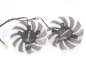 Everflow 8CM T128010SH EBR Twins 12V 0.25A Frameless cooler fan