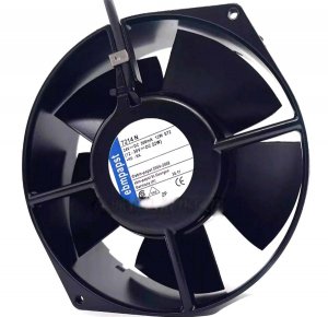 Ebmpapst 172MM 7214N DC24V 12W 2 Wires Metal Frame Axial Flow Fan 172x150x55mm