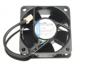 Ebmpapst 612 NHH 12V 0.25A 3.0W 2 Wires 2 Pins 6CM Case Fan 60x25mm