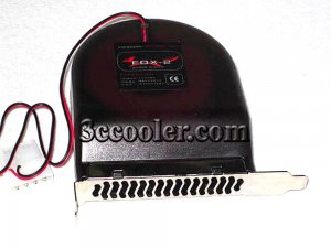 Evercool FOX-2 12V 2Wire 2800RPM 31dBA 60CFM Chassis system fan 100 x 90 x 34