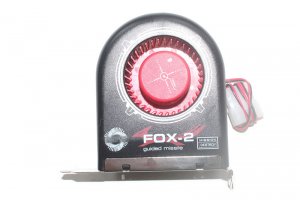 Evercool FOX-2 12V 2Wire 2800RPM 31dBA 60CFM Chassis system fan 100 x 90 x 34