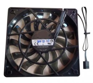12CM FA12025M12LPA 12V 0.3A 4 Wires PWM Cooling Fan 120x15mm for HTPC ITX Case