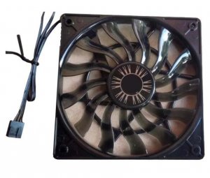 12CM FA12025M12LPA 12V 0.3A 4 Wires PWM Cooling Fan 120x15mm for HTPC ITX Case