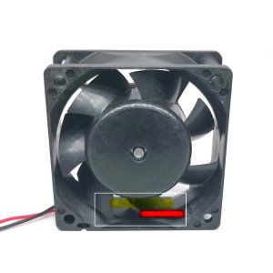 60MM 24V 0.1A FBA06A24L 2 Wires Converter 6CM Cooling Fan 60x25MM
