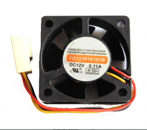 Y.S.TECH 3010 3CM FD123010107B 12V 0.11A 3 Wires 3 Pins Micro Case Fan