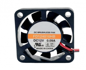 Y.S.TECH 4CM 4010 FD124010HB 12V 0.09A 6.6CFM 2 Wires 2 Pins Case Fan