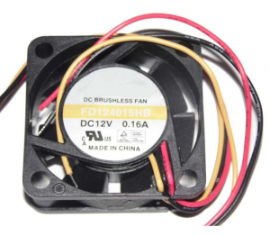 Y.S.TECH 4015 40*15mm FD124015HB 12V 0.16A 3 Wires Case fan 4CM mini cooler