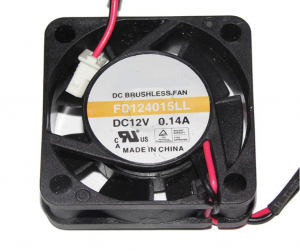 Y.S.TECH 4015 4CM FD124015LL 12V 0.14A 2 Wires 2 Pins Case Fan