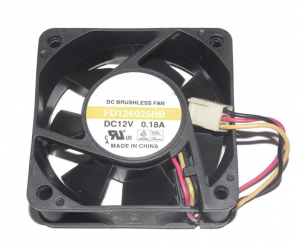 Y.S.TECH 6025 FD126025HB 12V 0.18A 3 Wires 3 Pins Case Fan