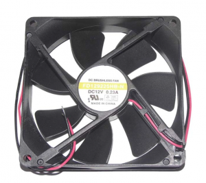 Y.S.TECH 9CM 9025 FD129225HB-N 12V 0.23A 63.7CFM 2 Wires Case Fan