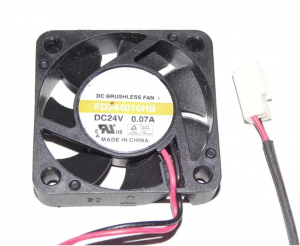 Y.S.TECH 4010 4CM FD244010HB 24V 0.07A 2 Wires 2 Pins Micro Case Fan
