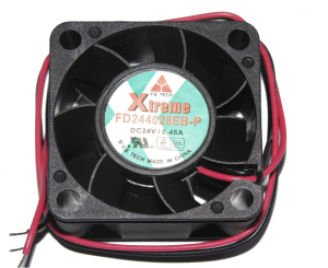 Zyvpee Y.S.TECH 4028 FD244028EB-P 24V 0.46A 2 wires 4cm case fan for Inverter converter